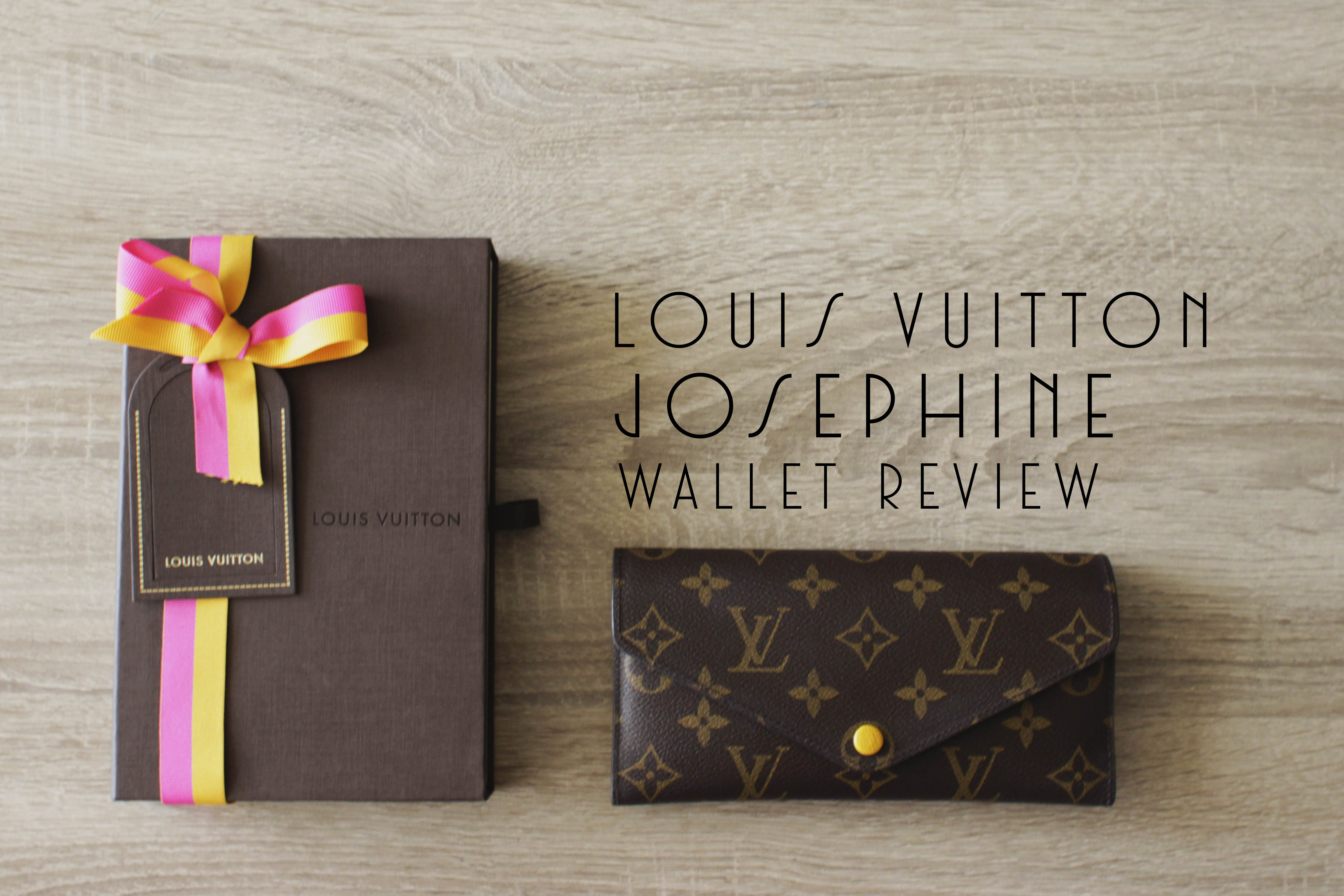 My new Louis Vuitton Josephine Wallet in red ♥ love love love it! I have  the BEST hubby ever!!! :)