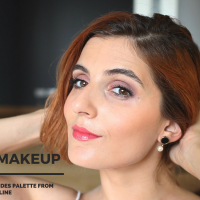 Pink Makeup Tutorial Using the BLUSHED NUDES Palette from Maybelline